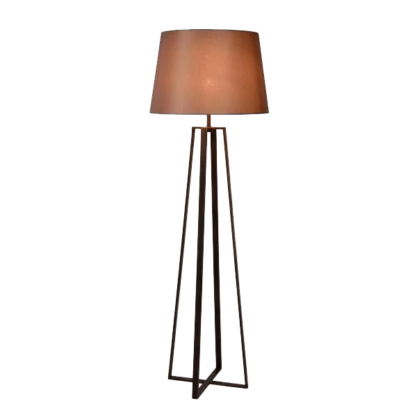 BERTA FLOOR LAMP 1XE27 RUST