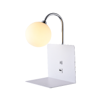 BETTY VÄGGLAMPA 1xG9 WITH USB VIT