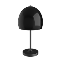 CORY TABLE LAMP 1XG9 BLACK WITH DIMMER