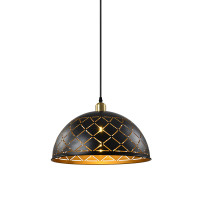 CRISTINA PENDANT 1XE27 SVART/GULD