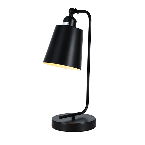 DEREK TABLE LAMP 1xE27 BLACK