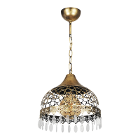 EBRULI PENDANT 1XE27 ANTIQUE GOLD