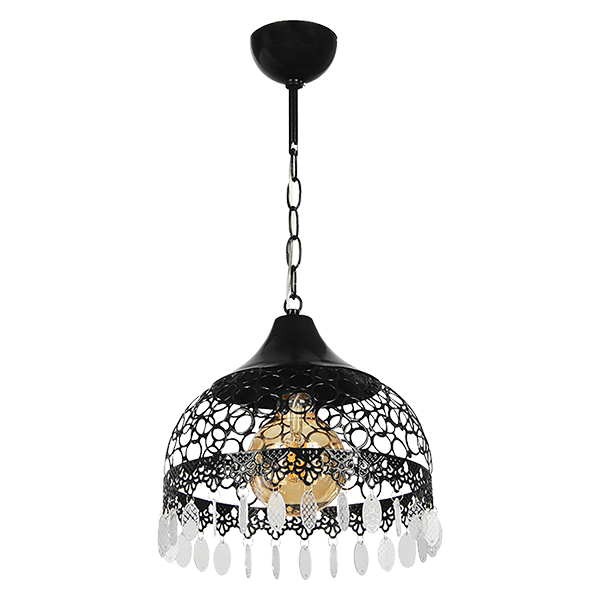 EBRULI PENDANT 1XE27 BLACK