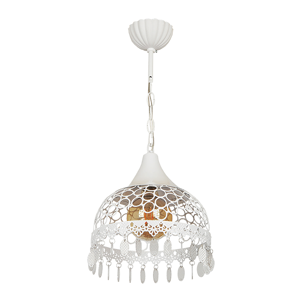 EBRULI PENDANT 1XE27 WHITE