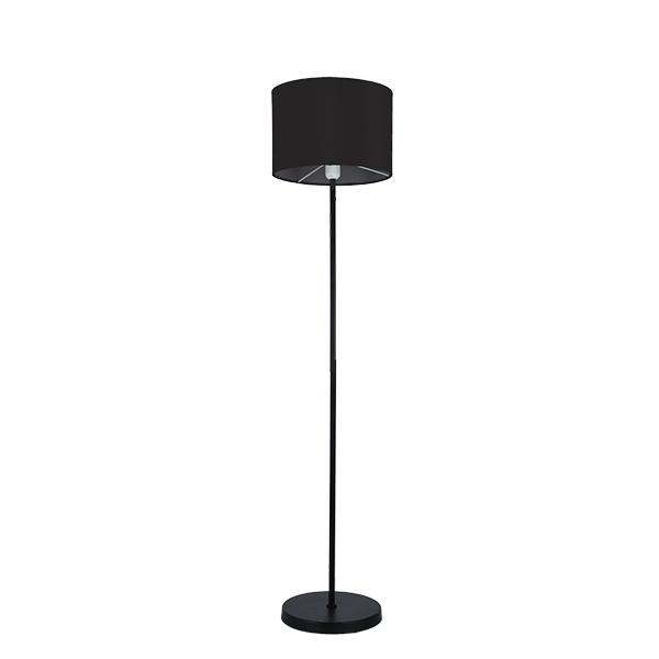 FRANCO FLOOR LAMP 1xE27 BLACK