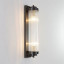 HARRIS WALL LAMP 2XE14 BLACK/CRYSTALS