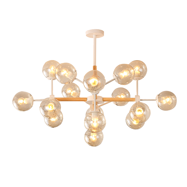 ISABEL CHANDELIER 16XE27 WHITE