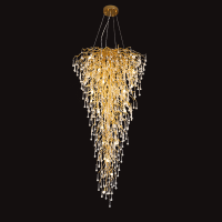 JOAN CHANDELIER 22XG9 GOLD/CRYSTALS