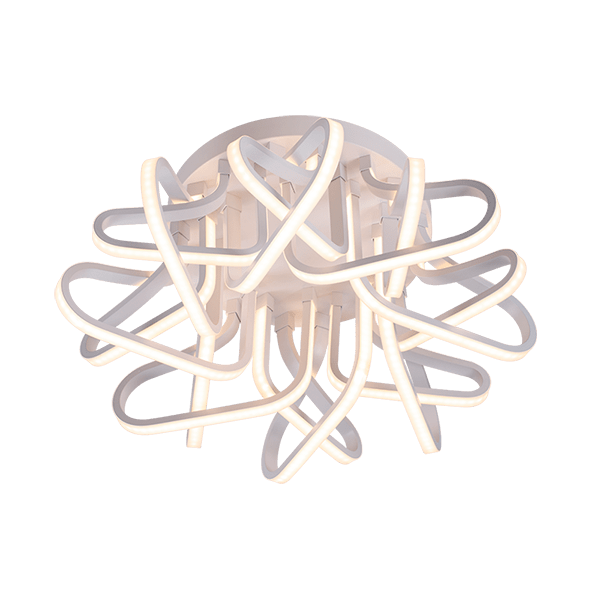 JOSEY LED LJUSKRONA 192W/ 5000K MATTVIT