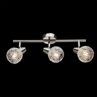 JULIE SPOT 3XE14 SATIN NICKEL/ ALUMINIUM