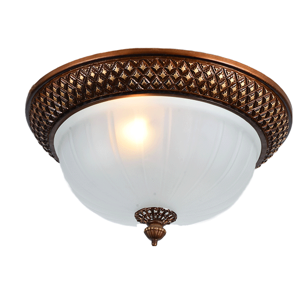 PETRA L CEILING LAMP 3XE27 480mm BRONZE
