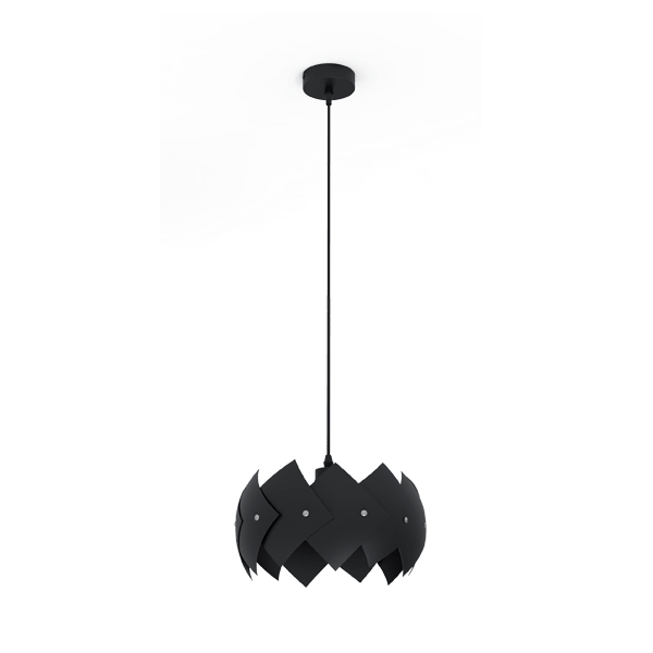 ROCCO PENDELLAMPA 1xE27 SVART