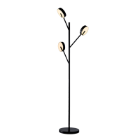 SENSO LED GOLVLAMPA 25W 3000K MATTSVART