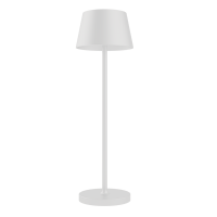 SONIA TABLE LAMP 1XG9 WHITE WITH DIMMER