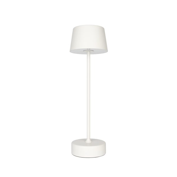 SONIA TABLE LAMP 3W WHITE WITH DIMMER