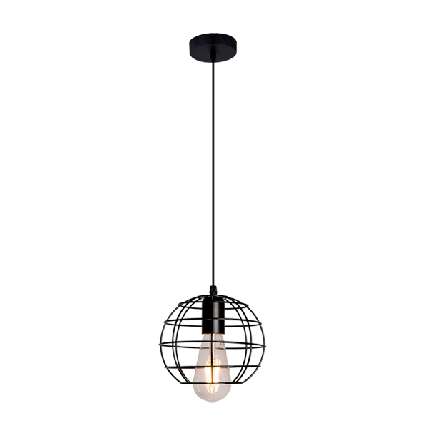 TARA PENDELLAMPA 1XE27 SVART