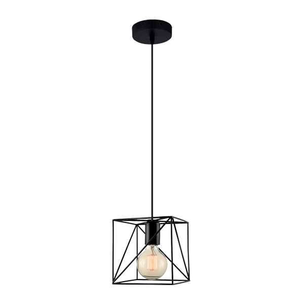 TERI PENDELLAMPA 1XE27 SVART