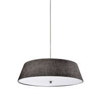 YVONNE PENDELLAMPA 5XE27 D500 SVART