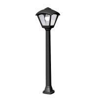 DARIO 250 LED GARDEN FIXTURE Е27 8.5W CCT IP55 BLACK/CLEAR