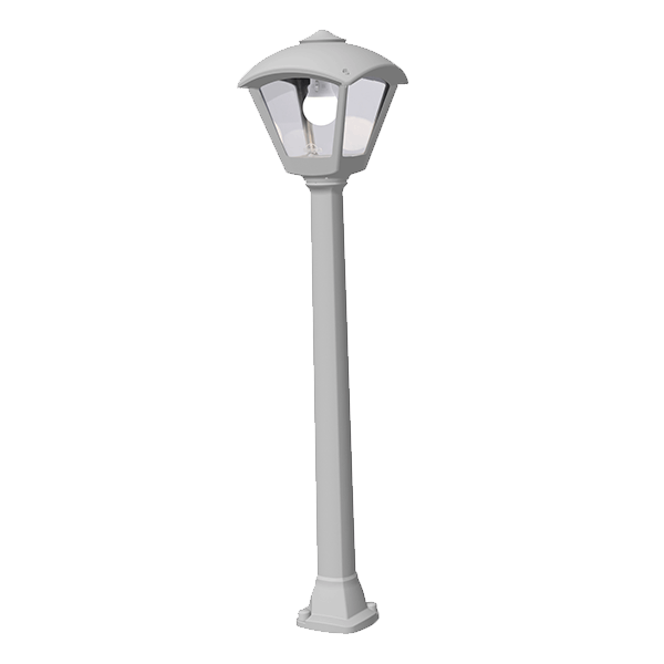 DARIO 250 LED GARDEN FIXTURE Е27 8.5W CCT IP55 GREY/CLEAR