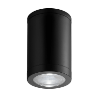 DL306 ROUND DOWNLIGHT SURFACE 1XGU10 IP54 BLACK