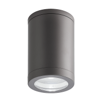 DL306 ROUND DOWNLIGHT SURFACE 1XGU10 IP54 GREY