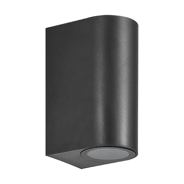 GRF327 FACADE FIXTURE 2XGU10 IP54 BLACK