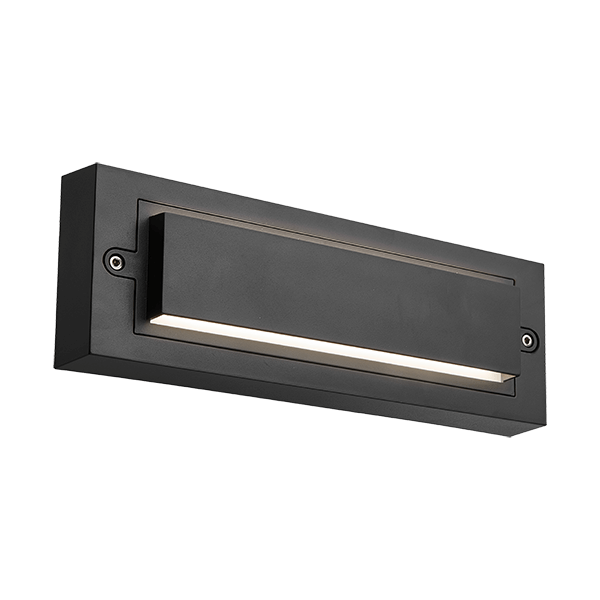 GRF302 LED FACADE FIXTURE 6W 4000K IP65 BLACK