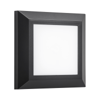 GRF309 LED FACADE FIXTURE 4W 4000K IP65 BLACK