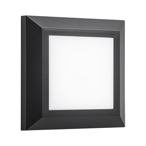 GRF309 LED FACADE FIXTURE 4W 4000K IP65 BLACK