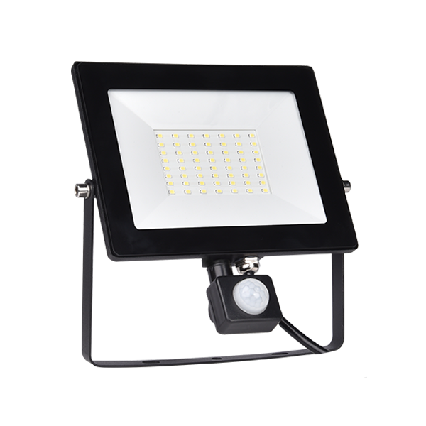 STELLAR HELIOS50 LED FASADBELYSNING MED SENSOR 50W 5000-5500K