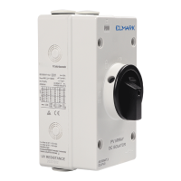 EL-DC 2P/32A DC ISOLATOR 2 SERIES-1 STRING, IP65                                                                                                                                                                                                               