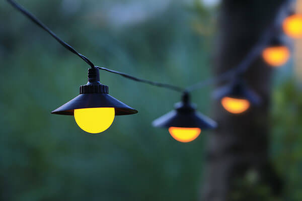 SOLAR LED STRING LIGHT 23451 0.6W 8PCS. 2000K IP75