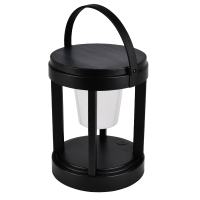 SOLAR LAWN LAMP 3W IP44, BLACK