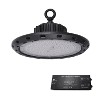 VIENA SMD LED HIGH BAY BELYSNING 100W 5500K IP65+NÖDSTOPP