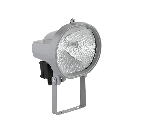 FASADBELYSNING HALOGEN TYP LED J118 7,5W, GRÅ