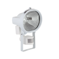 FASADBELYSNING SENSOR HALOGEN TYP LED J118 7,5W, VIT