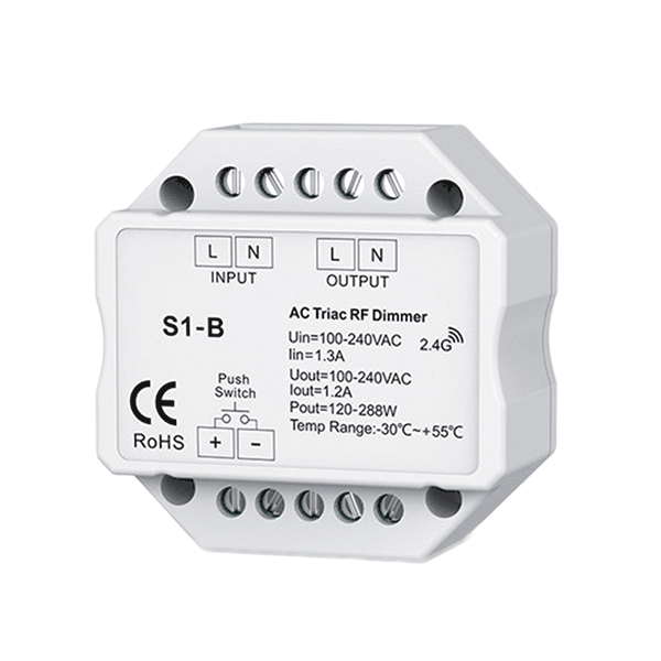 SMART WIFI 1-KANAL TRIAC DIMMER TILL KONSOLL