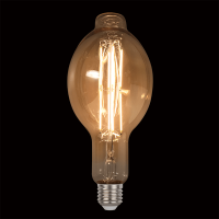 LED VINTAGE-LAMPA DIMBAR 8W E27 D120 2800-3200K GULDFÄRGAD 