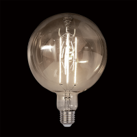 LED VINTAGE-LAMPA DIMBAR 8W E27 D200 2800-3200K RÖKFÄRGAD 