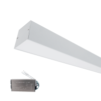 LED-PROFIL YTA S77 48W 4000K 1200mm VIT MED NÖDSTOPP