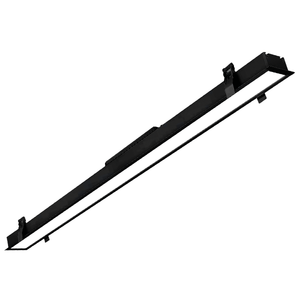 ELMARK LED PROFILE RECESSED 1500mm 50W 3000K BLACK