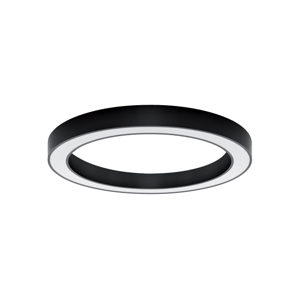 RINGS LED RUND MODUL 50W 4000K Ø1000 SVART