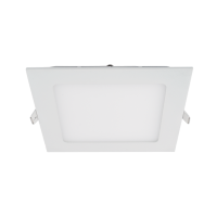 STELLAR LED-PANEL KVADRATISK NEDFÖRSÄNKT MONTERING 12W 6400K 174X174mm