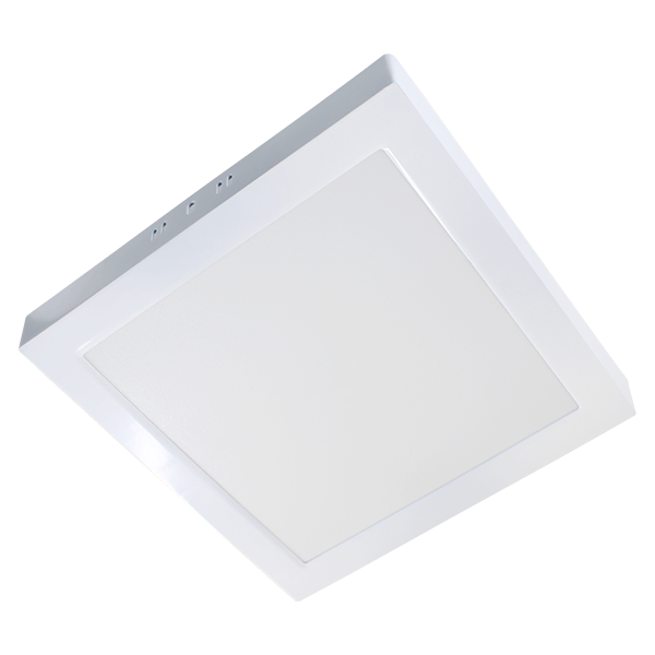 STELLAR LED-PANEL KVADRATISK YTMONTERING  18W 2700K