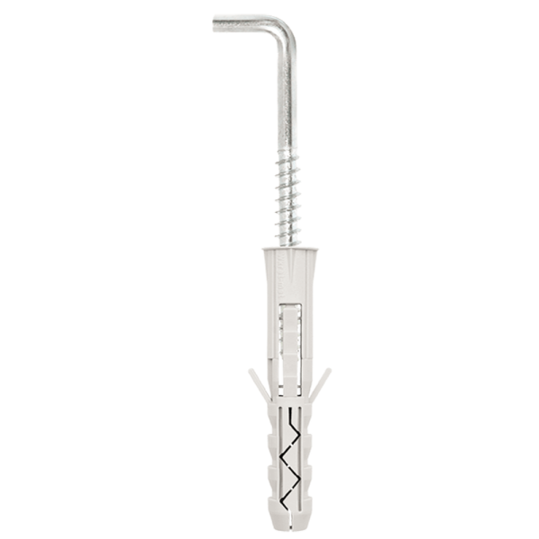 EXPANSION PLUG L-HOOK Wkret-met BP 10X60 5pcs/bl