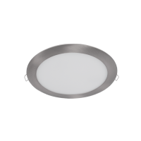 LED PANEL ROUND 21W 2700K-3000K SATIN NICKEL Ф235MM                                                                                                                                                                                                            