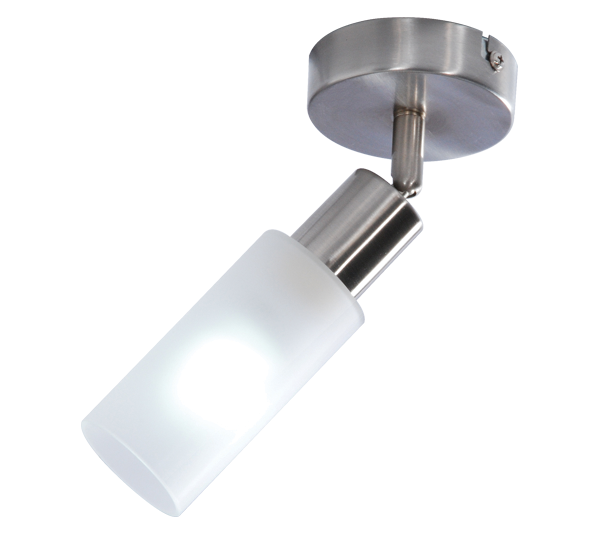 TIMOK 4201 VÄGGLAMPA 1XE14 SATIN NICKEL