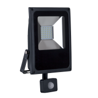 STELLAR RIME 20W LED FLOODLIGHT 5500K WITH SENSOR                                                                                                                                                                                                              