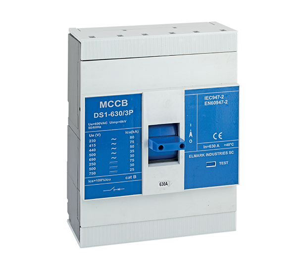 MCCB DS1 630/500+MX 400V